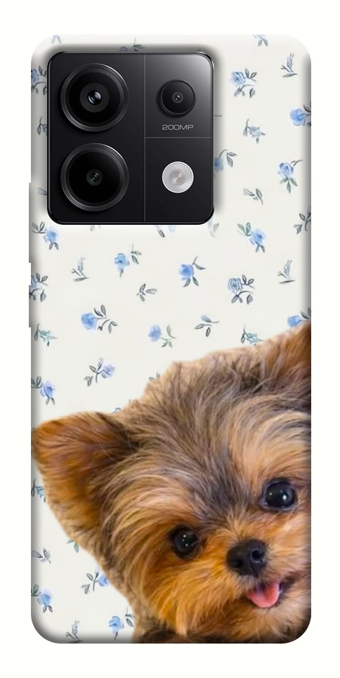 Чехол Cute Yorkie для Xiaomi Redmi Note 13 Pro 4G