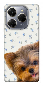 Чохол Cute Yorkie для TECNO Spark 20 Pro