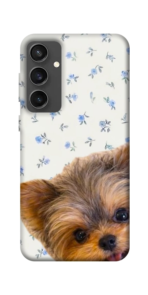 Чехол Cute Yorkie для Galaxy S24 FE