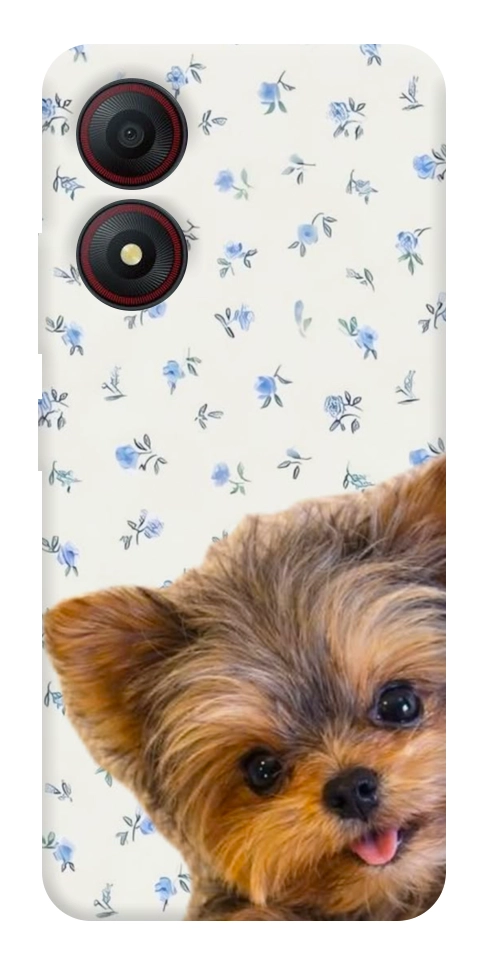 Чохол Cute Yorkie для ZTE Blade A34 4G