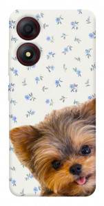 Чохол Cute Yorkie для ZTE Blade A34 4G