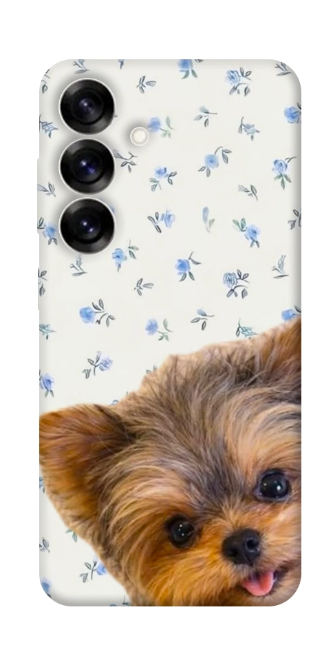 Чехол Cute Yorkie для Galaxy S25