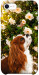 Чехол Flower spaniel для iPhone SE (2020)