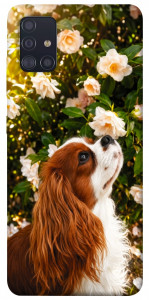 Чехол Flower spaniel для Galaxy A51 (2020)