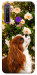 Чехол Flower spaniel для Realme 5
