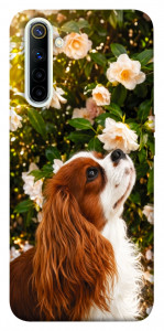 Чехол Flower spaniel для Realme 6