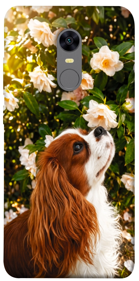 Чехол Flower spaniel для Xiaomi Redmi Note 5 (Single Camera)