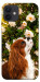 Чехол Flower spaniel для iPhone 12