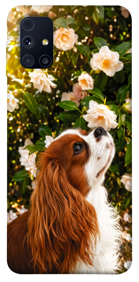 Чохол Flower spaniel для Galaxy M31s