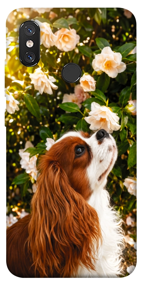 Чехол Flower spaniel для Xiaomi Mi 8