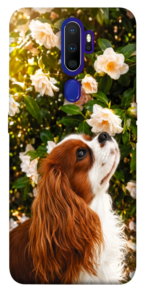 Чохол Flower spaniel для Oppo A9 (2020)