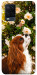 Чехол Flower spaniel для Oppo A54 4G