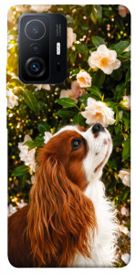Чохол Flower spaniel для Xiaomi 11T Pro