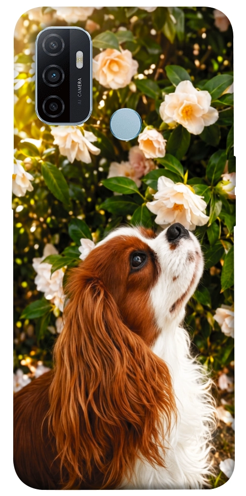 Чехол Flower spaniel для Oppo A32