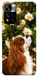 Чехол Flower spaniel для Xiaomi Redmi Note 11 5G