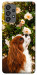Чехол Flower spaniel для Galaxy A73 5G