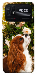 Чехол Flower spaniel для Xiaomi Poco C40