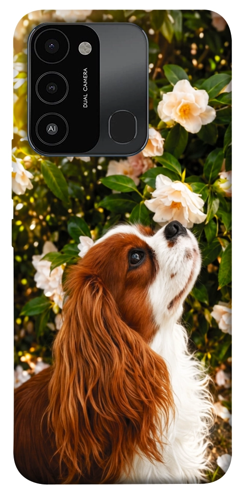 Чехол Flower spaniel для TECNO Spark Go 2022 (KG5m)