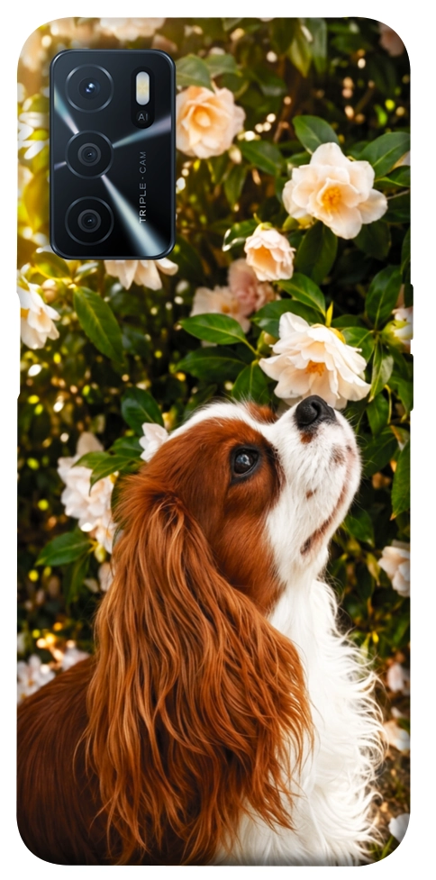 Чехол Flower spaniel для Oppo A54s