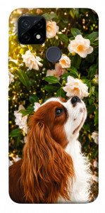 Чехол Flower spaniel для Realme C25Y