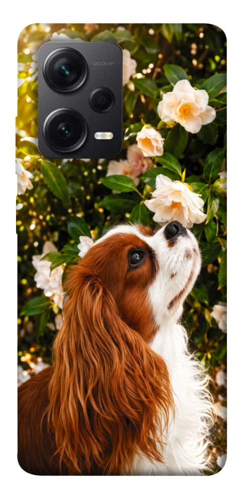Чехол Flower spaniel для Xiaomi Redmi Note 12 Pro+