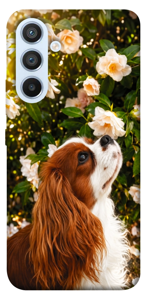 Чехол Flower spaniel для Galaxy A54 5G