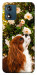 Чехол Flower spaniel для Motorola Moto E13