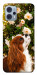 Чохол Flower spaniel для Motorola Moto G23