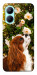 Чохол Flower spaniel для Realme C33
