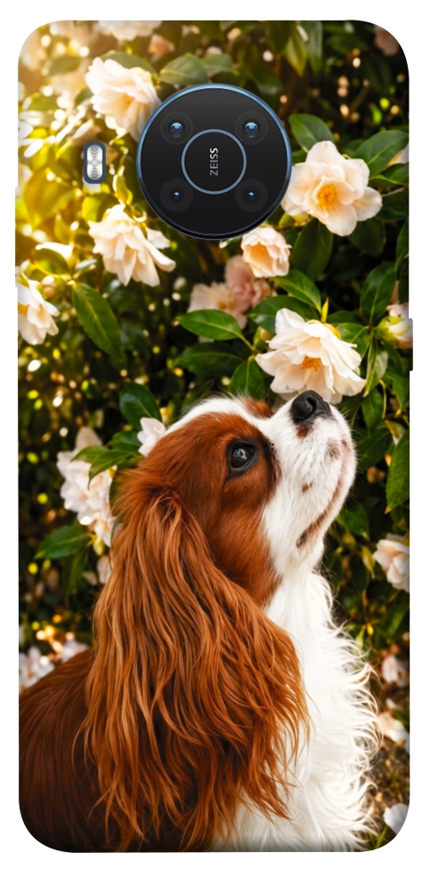 Чехол Flower spaniel для Nokia X20