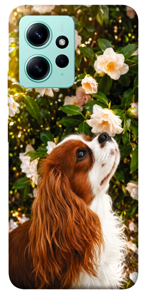 Чехол Flower spaniel для Xiaomi Redmi Note 12 4G