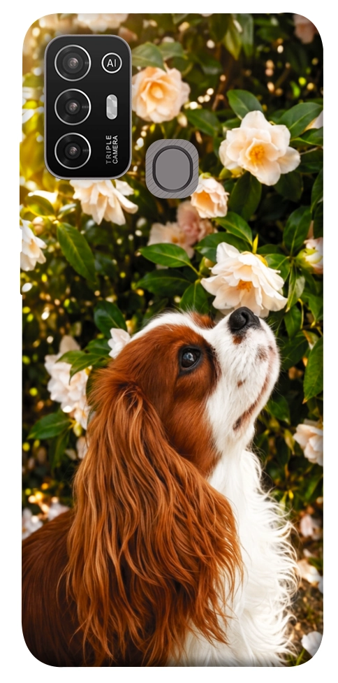 Чохол Flower spaniel для ZTE Blade A52