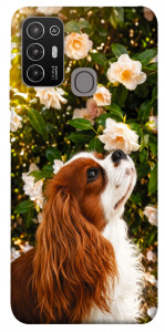 Чехол Flower spaniel для ZTE Blade A52