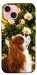 Чехол Flower spaniel для iPhone 15