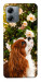 Чехол Flower spaniel для Motorola Moto G14
