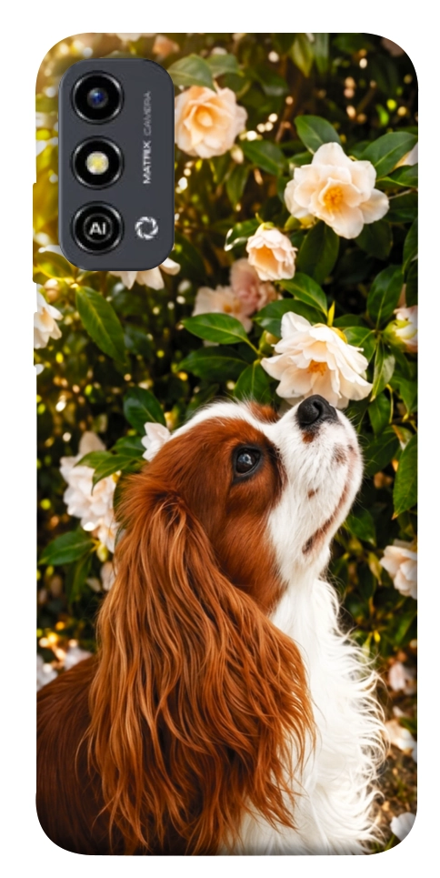 Чохол Flower spaniel для ZTE Blade A53