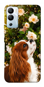 Чехол Flower spaniel для Infinix Hot 12i