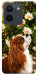 Чехол Flower spaniel для Vivo Y36
