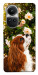 Чохол Flower spaniel для Oppo Reno 10