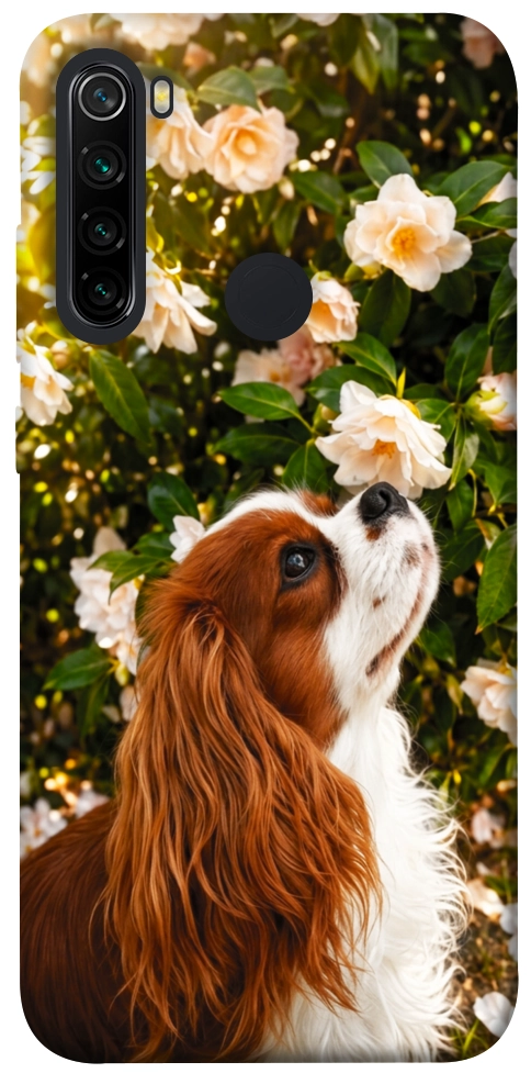 Чохол Flower spaniel для Xiaomi Redmi Note 8 2021