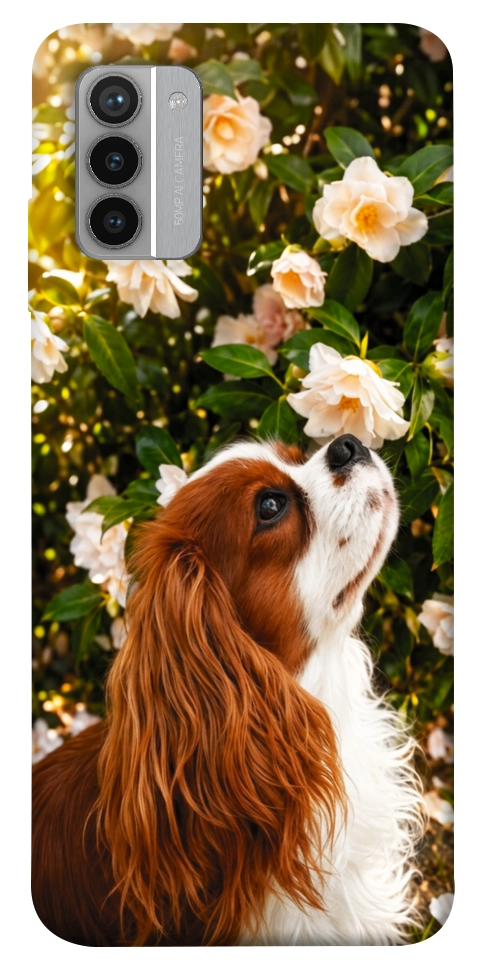 Чохол Flower spaniel для Nokia G42