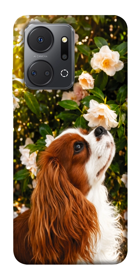 Чохол Flower spaniel для Huawei Honor X7a