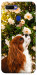 Чехол Flower spaniel для Oppo A7