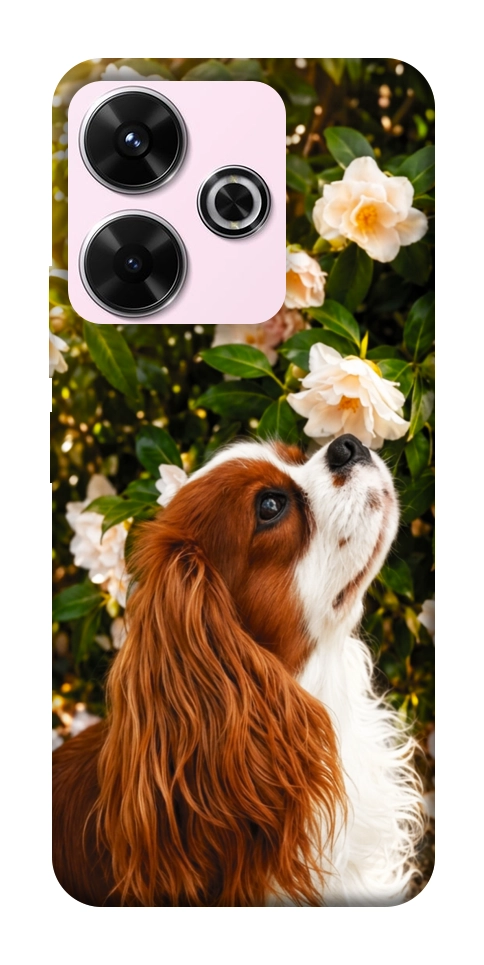 Чехол Flower spaniel для Xiaomi Redmi 13 4G
