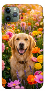 Чехол Flowery labrador для iPhone 11 Pro Max