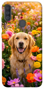 Чохол Flowery labrador для Galaxy A11 (2020)