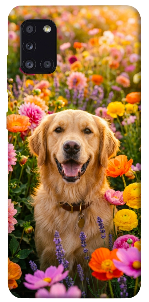 Чохол Flowery labrador для Galaxy A31 (2020)