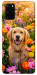 Чехол Flowery labrador для Galaxy S20 Plus (2020)