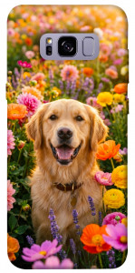 Чехол Flowery labrador для Galaxy S8+