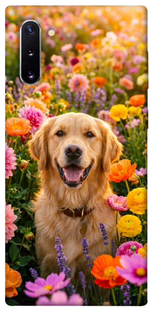 Чохол Flowery labrador для Galaxy Note 10 (2019)